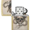 Skull and Snake Bones Design