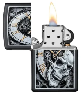 Skull Clock Design