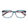 Slim Frame Reading Glasses – Purple Stripes