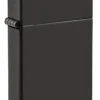 Slim® High Polish Black Zippo Logo