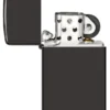 Slim® High Polish Black Zippo Logo