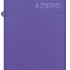 Slim® Purple Matte Zippo Logo