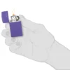 Slim® Purple Matte Zippo Logo