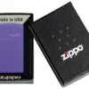 Slim® Purple Matte Zippo Logo