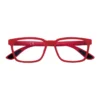 Soft Touch Colorblock Reading Glasses – Red
