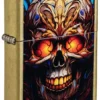 Stained Glass Skull Design