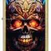 Stained Glass Skull Design