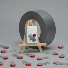 Taped Flint Dispenser