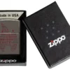 Typographic Zippo Flame Art Design