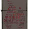 Typographic Zippo Flame Art Design