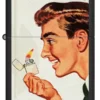 Vintage Ad Lighter Set