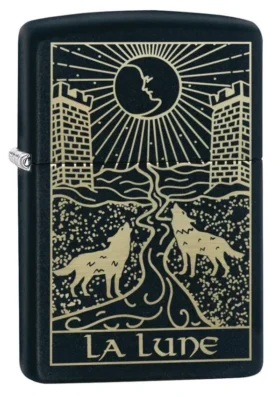 Wolf Tarot Card Design