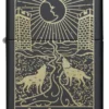 Wolf Tarot Card Design