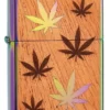 WOODCHUCK USA Multi Color Leaves Emblem