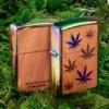 WOODCHUCK USA Multi Color Leaves Emblem
