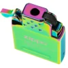 Yellow Flame Butane Lighter Insert – Iridescent Green