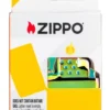 Yellow Flame Butane Lighter Insert – Iridescent Green