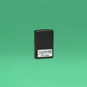 Zippo License Plate