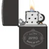 Zippo Plaque Design