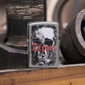 Zippo Skull Design